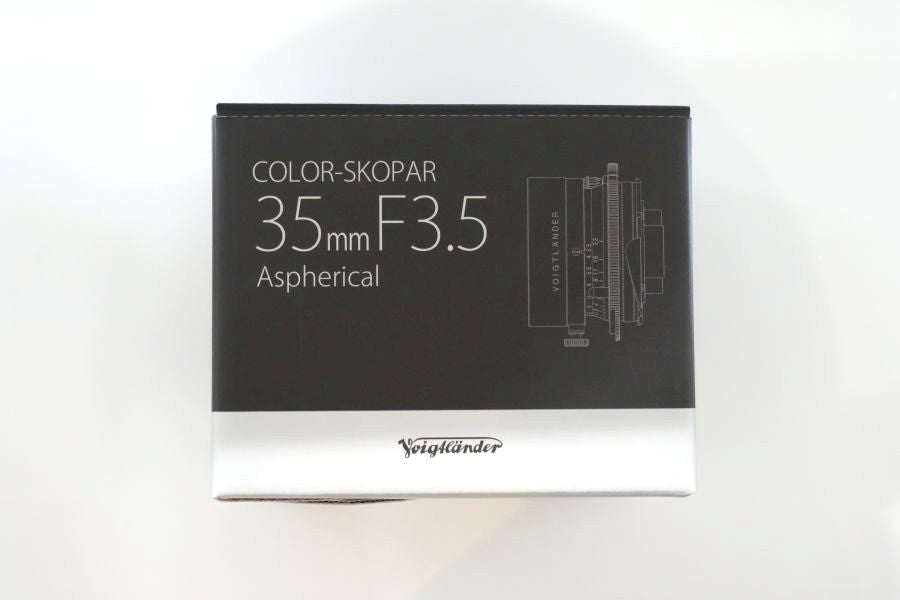 Voigtlander COLOR-SKOPAR 35mm F3.5 Aspherical VM Silver 箱付き