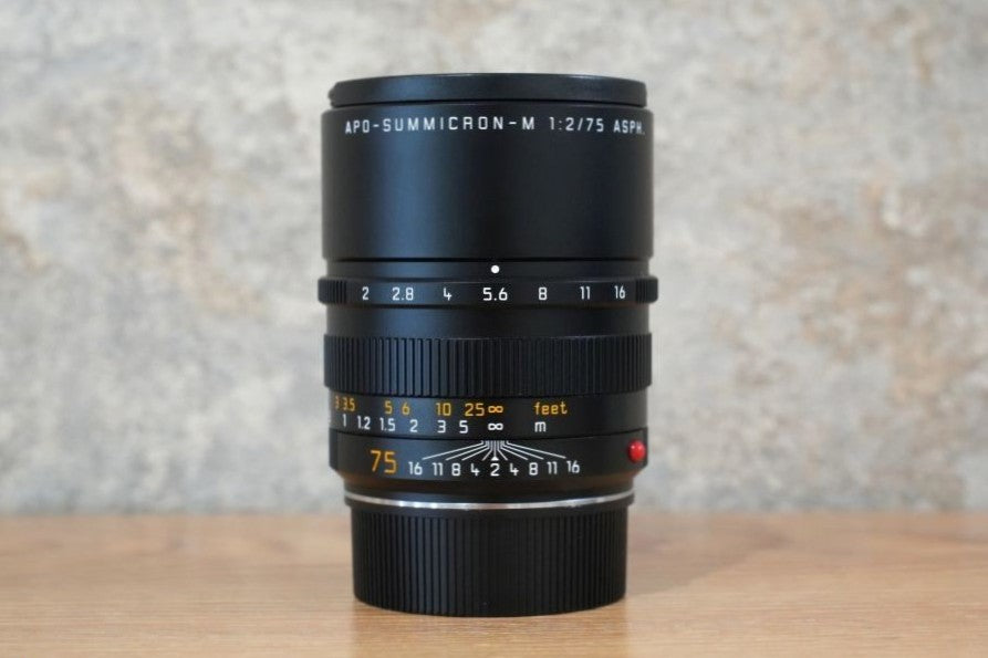 APO-Summicron M75mm f2.0 ASPH.Black 11637 2019年製