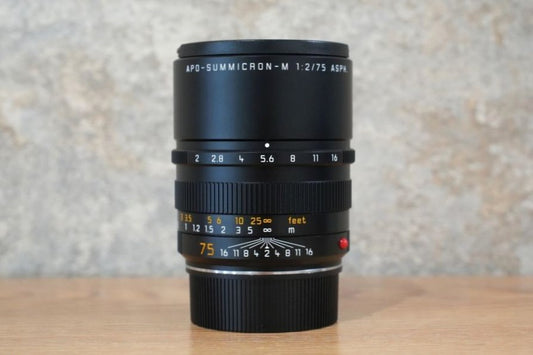 APO-Summicron M75mm f2.0 ASPH.Black 11637 2019年製