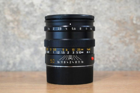 LEICA Summilux M50mm f1.4 3rd Black Chrome 1995年製