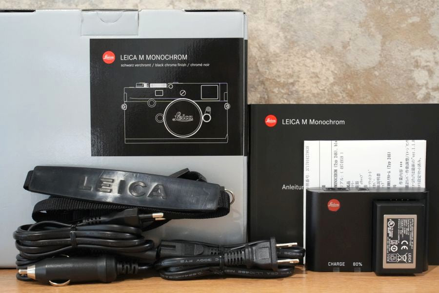 LEICA M Monochrom Typ246 Black Chrome 付属品完備