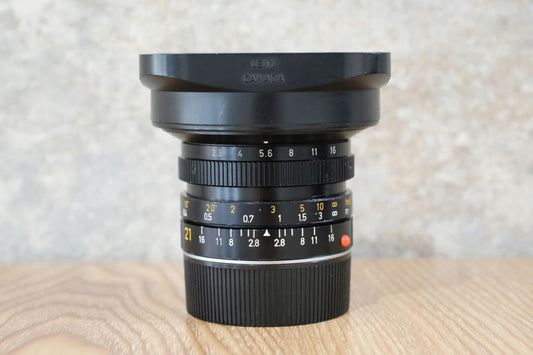 LEICA Elmarit M21mm f2.8 1st 前期 最短0.4m 1982年製 OH済み
