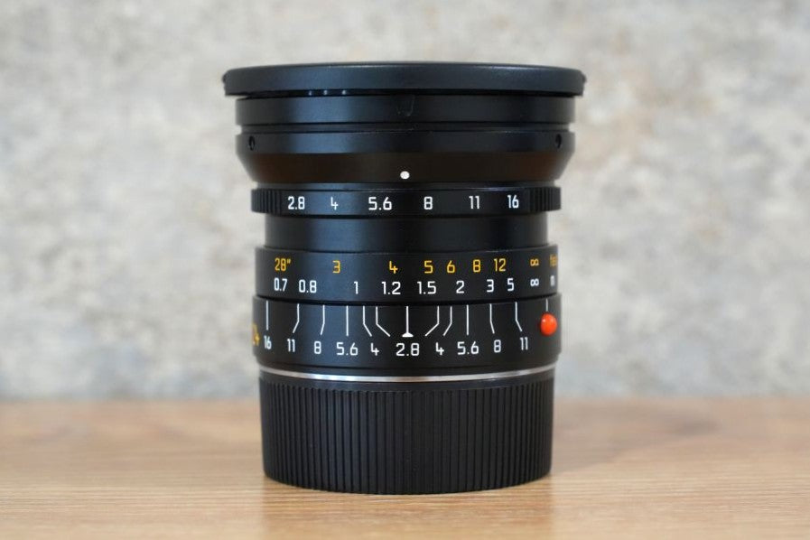 LEICA Elmarit M24mm f2.8 ASPH. Black 11878 1999年製 メンテナンス済み