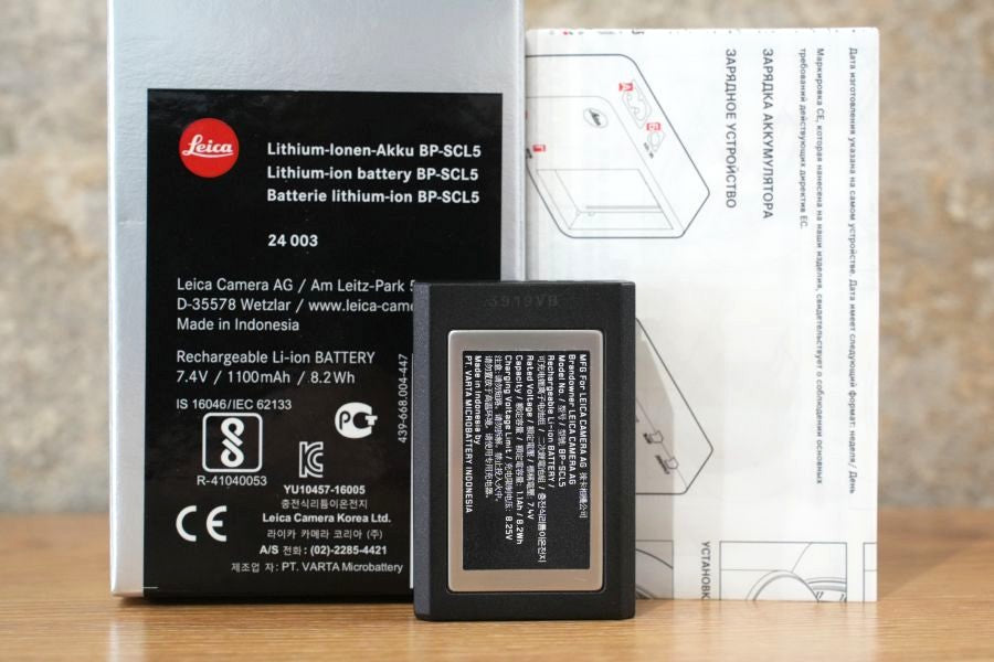 LEICA BP-SCL5  M10用バッテリー 24003 箱付き