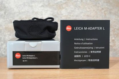 LEICA L用Ｍレンズアダプター 18771 付属品完備