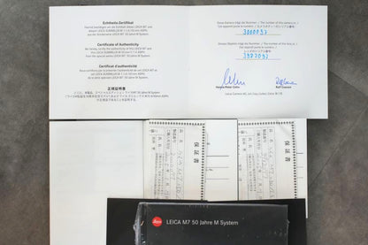 M7 Titanium Edition 50 Jahre 10570 set 付属品完備