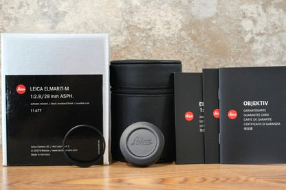 LEICA Elmarit M28mm f2.8 ASPH. 11677 付属品完備