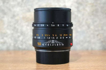Summilux M50mm f1.4 ASPH. Black 11728 2023年製 付属品完備 美品