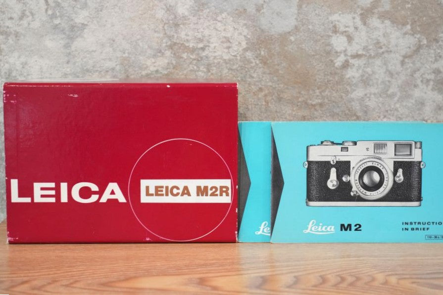 LEICA M2-R Silver Chrome R刻印入り 1969年製 メンテナンス済み 美品 箱付き