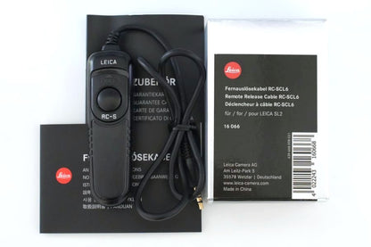 LEICA リモートレリーズケーブル SL2/SL3用 RC-SCL6 16066 箱付き