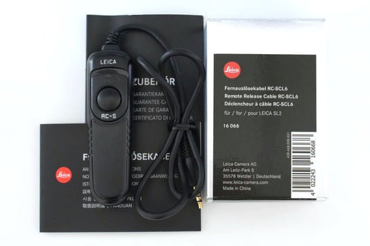 LEICA リモートレリーズケーブル SL2/SL3用 RC-SCL6 16066 箱付き