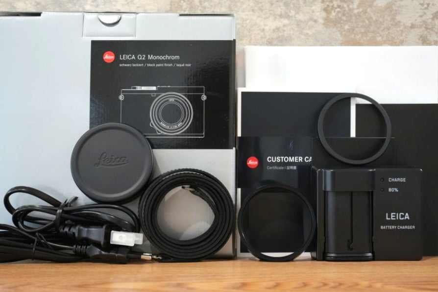 LEICA Q2 Monochrom 付属品完備 修理点検済み