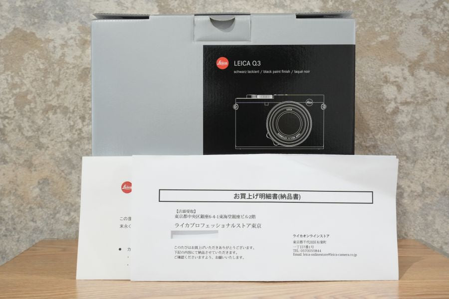 LEICA Q3 付属品完備 – まるかめら