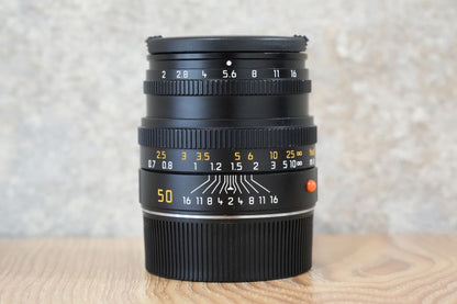 LEICA Summicron M50mm f2.0 4th Black 11826