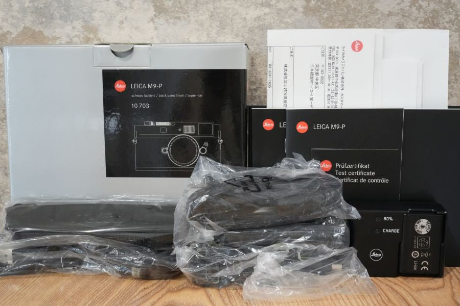 極美品 センサー交換対策済 ライカ M9-p ブラックペイント Leica M9-P