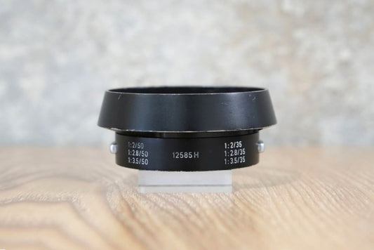 LEICA 12585 Hood for M35mm/M50mm & 14033 Hood Cap