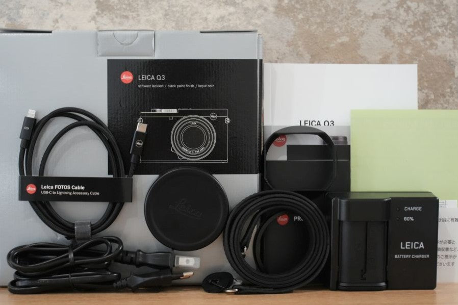 LEICA Q3 Version JP 付属品完備