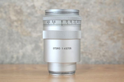 LEICA Hektor L135mm f4.5 ヘッド + OTSRO中間リング 1958年製