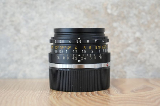 LEICA Summicron M35mm f2.0 2nd 6枚玉 1971年製 ギャラ付き メンテンス済み