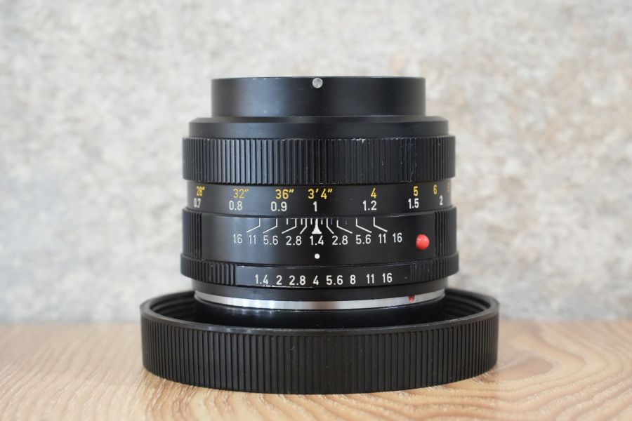 LEICA Summilux R50mm f1.4 3-CAM 1971年製 メンテンス済み – まるかめら