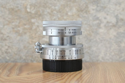 Summicron L50mm f2.0 沈胴 トリウムズミクロン 1952年製