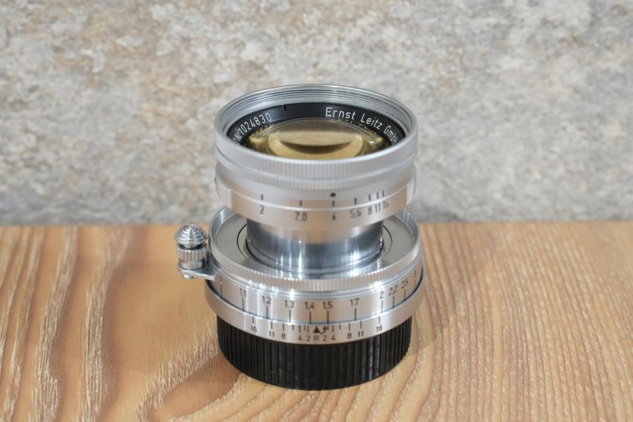 Summicron L50mm f2.0 沈胴 トリウムズミクロン 1952年製 – まるかめら
