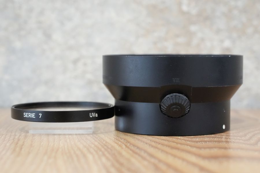 LEICA 12508 Summilux R50mm用 レンズフード ＋ SERIE 7フィルター