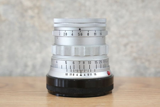 LEICA Summicron M50mm f2.0 固定鏡筒 前期 1957年製 メンテンス済み