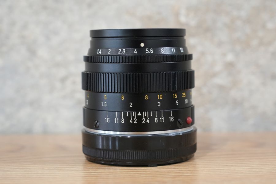 LEICA Summilux M50mm f1.4 2nd Black Chrome 1973年製 メンテンス済み