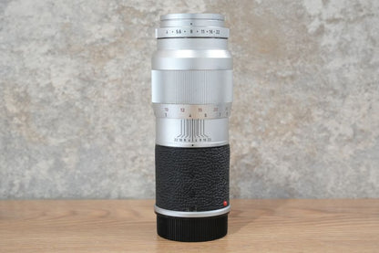 LEICA Elmar M135mm f4.0 Silver 1960年製 メンテンス済み