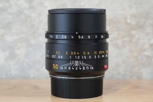 LEICA Summilux M50mm f1.4 ASPH. 11728 Black