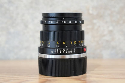 LEICA Summicron M50mm f2.0 2nd Black Chrome 1973年製 メンテナンス済み