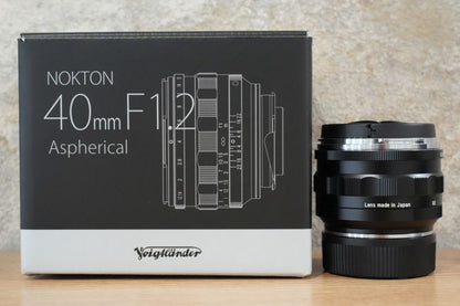 Voigtlander NOKTON 40mm F1.2 Aspherical VM