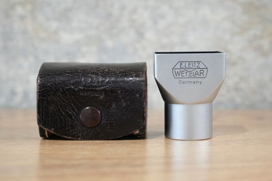 LEICA SBLOO 35mm ファインダー 純正革ケース付