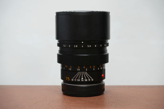 LEICA Summilux M75mm f1.4 2nd Black