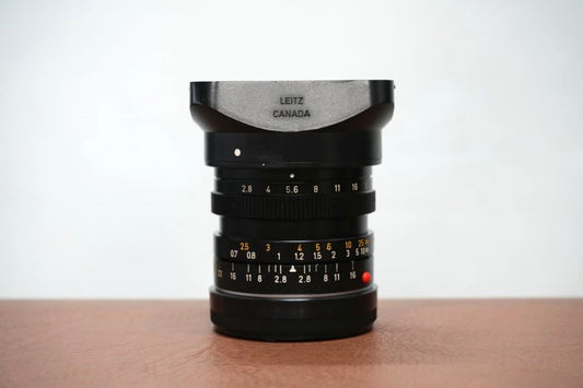 LEICA Elmarit M28mm f2.8 3rd フード付き