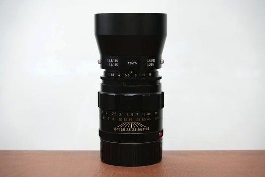 LEICA Tele-Elmarit M90mm f2.8 前期 フード付き