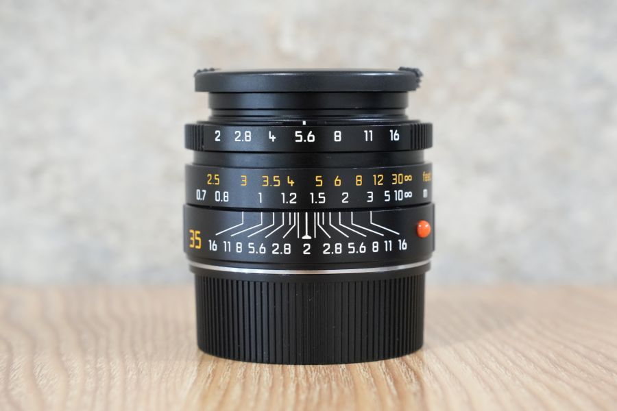 LEICA Summicron M35mm f2.0 ASPH.Black 11879 メンテナンス済み