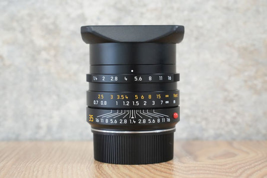 LEICA Summilux M35mm f1.4 ASPH.11663 FLE 6bit 付属品完備