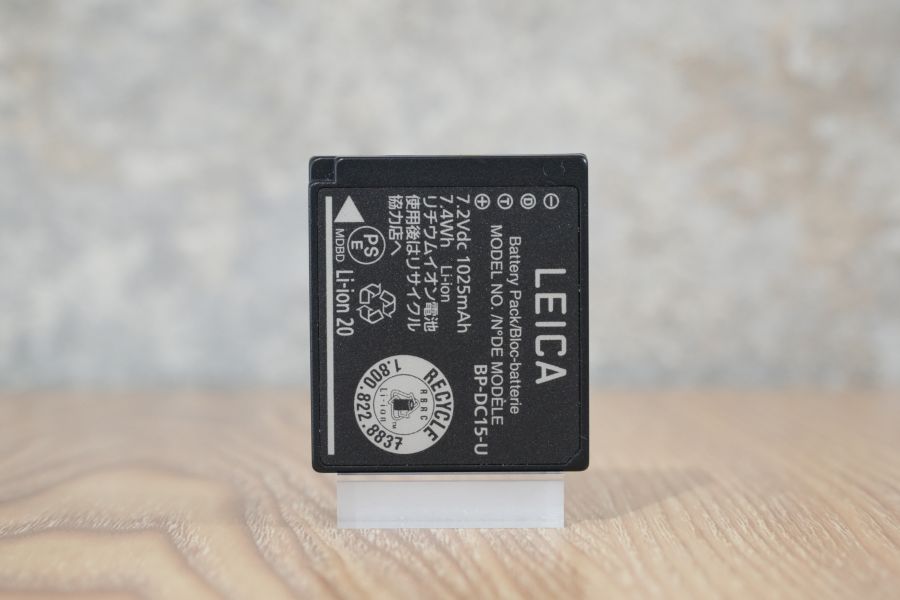 LEICA BP-DC15U C-LUX/D-LUX用リチウムイオンバッテリー 18545