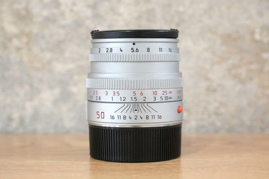 LEICA Summicron M50mm f2.0 4th Silver 11825 メンテナンス済み