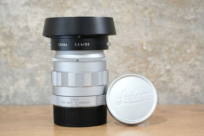 LEICA Summilux M50mm f1.4 ASPH. LHSA限定 Silver 6bit改