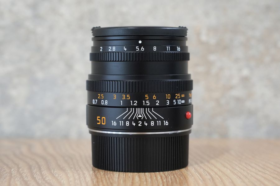 LEICA Summicron M50mm f2.0 Black 11826 6bit