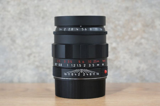 LEICA Summilux M50mm f1.4 ASPH. Black Chrome 11688 付属品完備