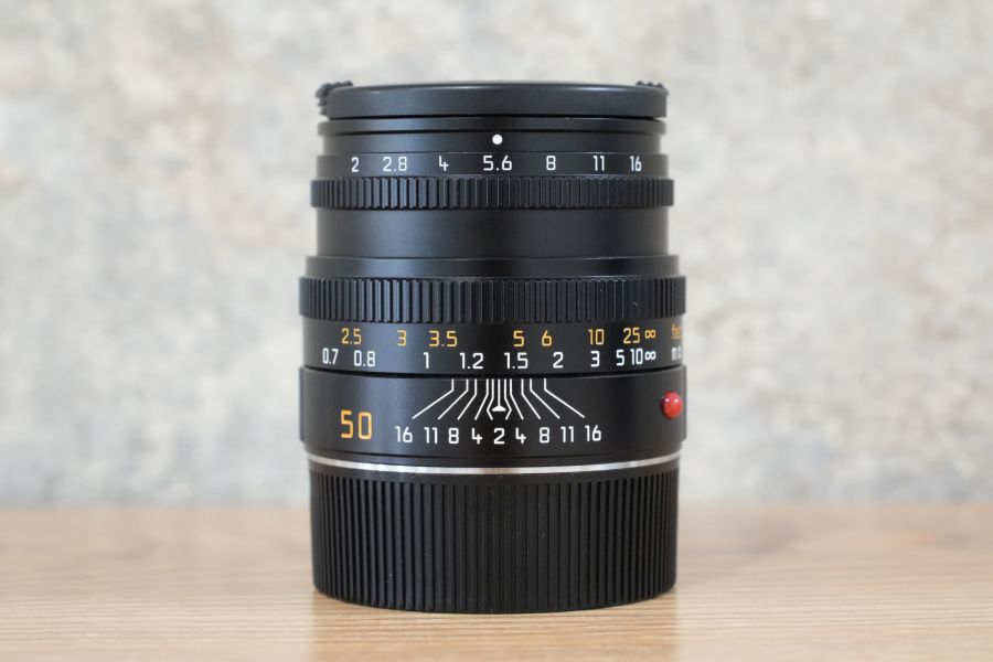 LEICA Summicron M50mm f2.0 Black 11826 6bit