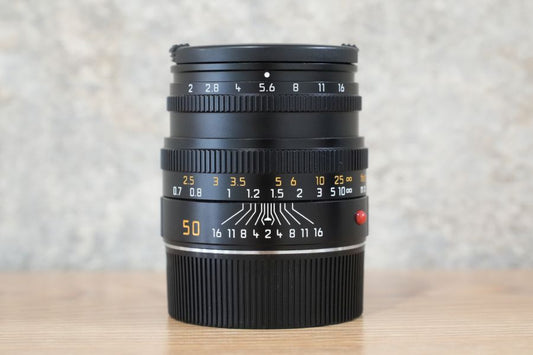 LEICA Summicron M50mm f2.0 Black 11826 6bit