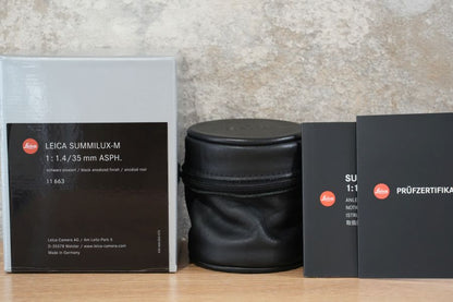 LEICA Summilux M35mm f1.4 ASPH.11663 FLE 6bit