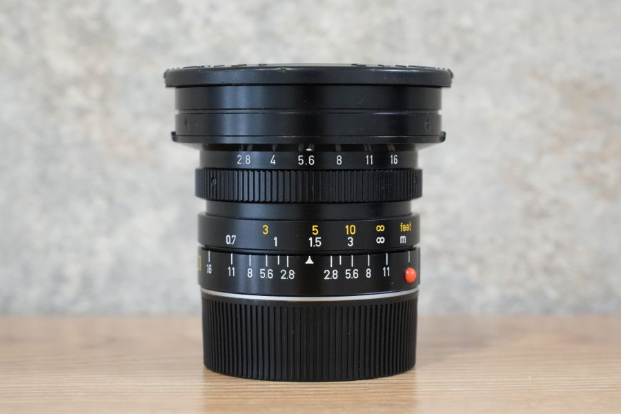 LEICA Elmarit M21mm f2.8 1st 後期 1985年製 箱＆フード付き