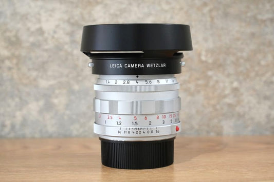 LEICA Summilux M50mm f1.4 Silver 2nd 復刻 11714 付属品完備 保証付き