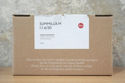 LEICA Summilux M50mm f1.4 Silver 2nd 復刻 11714 付属品完備 保証付き